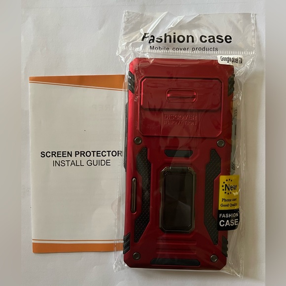 Google Pixel 7A case with Screen Protector NWT in box - Picture 2 of 9